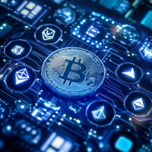Featured image showcasing modern crypto wallets with digital icons on a futuristic, blue-toned background.