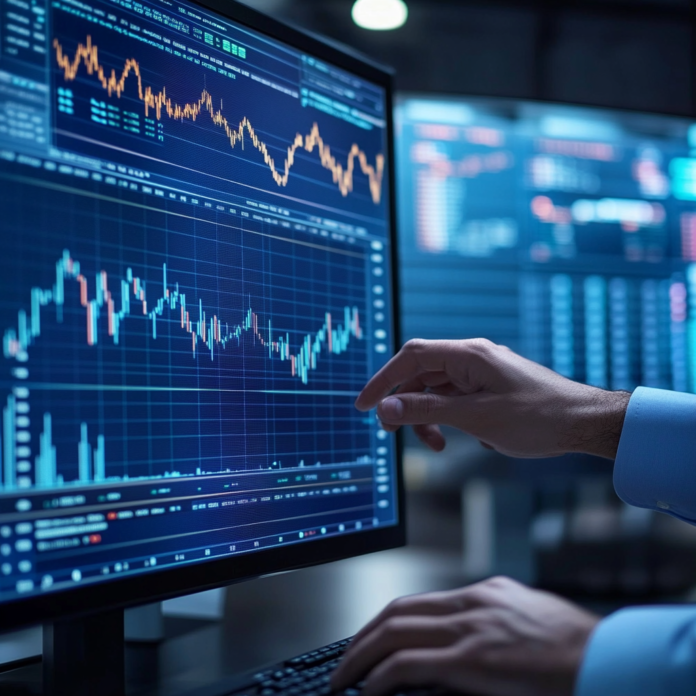 Featured guide image illustrating how to use technical analysis for smarter trades with digital charts and trading icons.