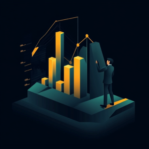 Chart showcasing a recession-proof portfolio with stable growth and secure financial indicators.